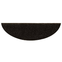 Tappetini per Scale 15 pz Marrone Scuro 56x17x3 cm Agugliati cod mxl 63662