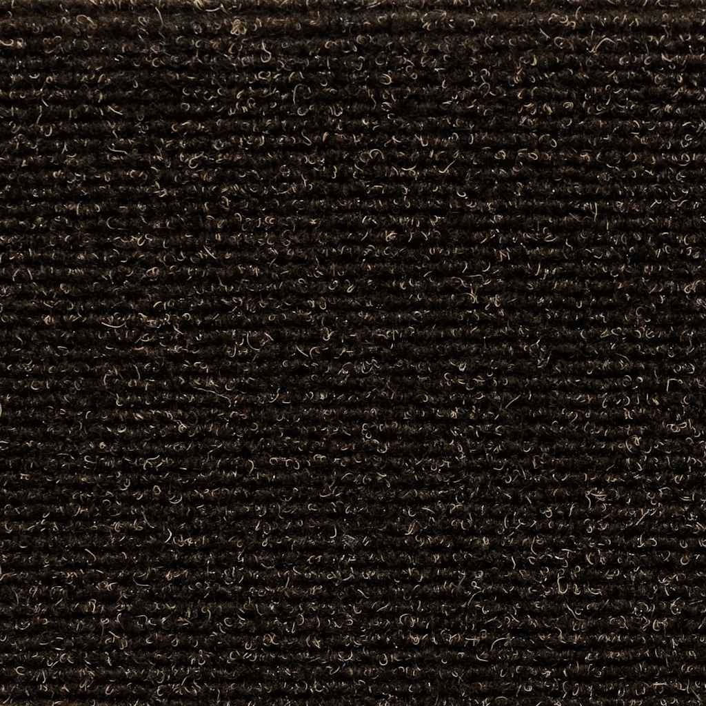 Tappetini per Scale 15 pz Marrone Scuro 56x17x3 cm Agugliati cod mxl 63662