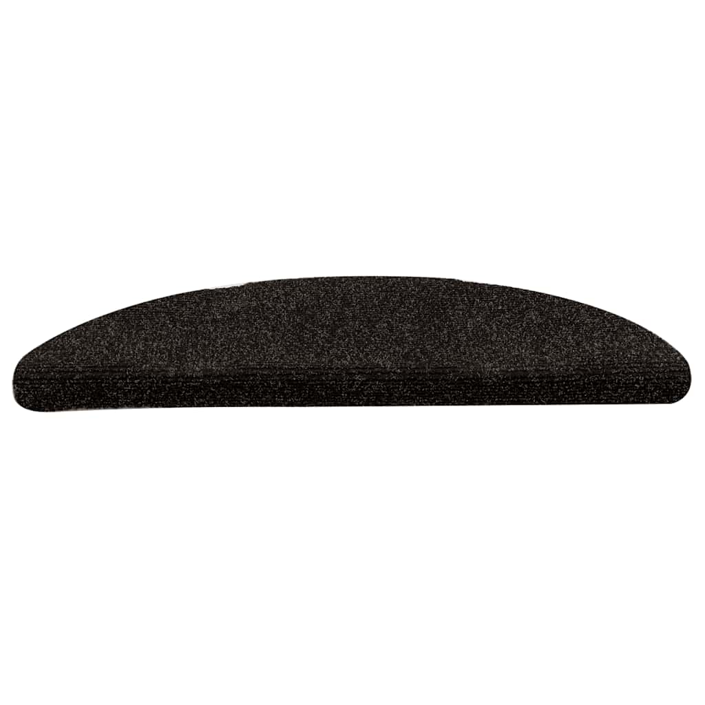 Tappetini per Scale 15 pz Marrone Scuro 65x21x4 cm Agugliati 322349