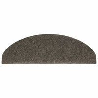 Tappetini per Scale 15 pz Antracite 65x21x4 cm Agugliati 322353