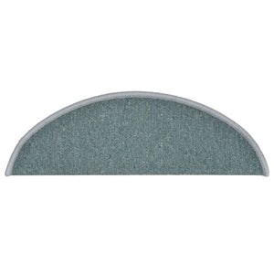 Tappetini per Scale 15 pz Blu 56x17x3 cm cod mxl 78635