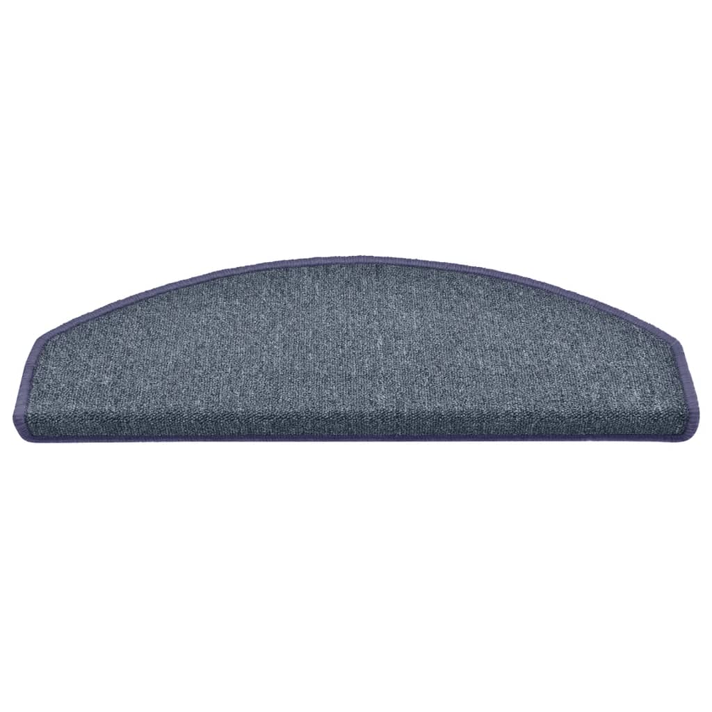 Tappetini per Scale 15 pz Grigio Scuro 65x24x4 cm cod mxl 69859