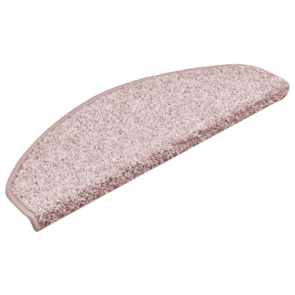 Tappetini per Scale 15 pz Rosa Chiaro 65x21x4 cm cod mxl 61759