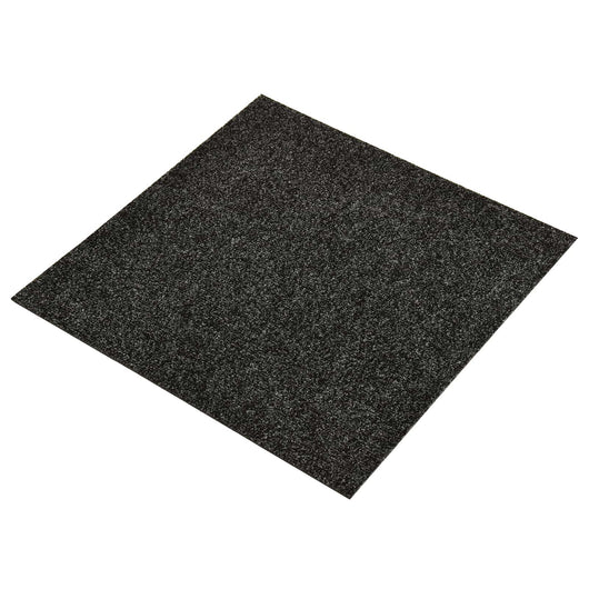 Tappeto 20 pcs Nero 50 x 50 x 0,5 cm Bitume 322414
