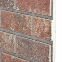 Pannelli Murali 3D con Mattoni Grigio & Marrone Scuro 10 pz EPS