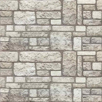 Pannelli Murali 3D con Design a Mattoni Grigio 10 pz EPS 147205