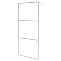 Parete per Doccia Walk-in in Vetro Smerigliato ESG 100x195 cm cod mxl 46082