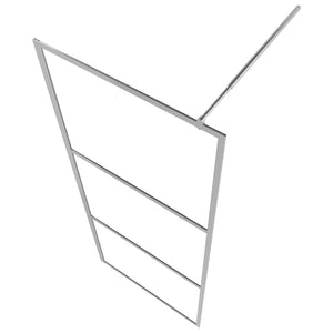 Parete per Doccia Walk-in in Vetro Smerigliato ESG 100x195 cm cod mxl 46082