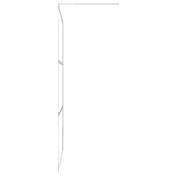Parete per Doccia Walk-in in Vetro Smerigliato ESG 100x195 cm cod mxl 46082