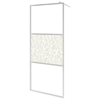 Parete per Doccia Walk-in in Vetro ESG Design Pietra 80x195 cm cod mxl 41014