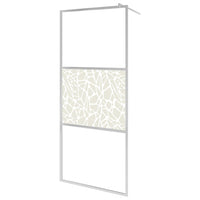 Parete per Doccia Walk-in in Vetro ESG Design Pietra 115x195 cm cod mxl 57577