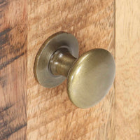 Comodino 40x30x50 cm in Legno di Mango Grezzo  cod mxl 30584