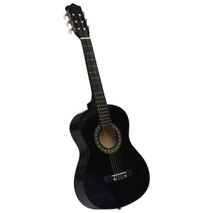 Chitarra Classica Principianti e Bambini Custodia Nera 1/2 34" cod mxl 77776