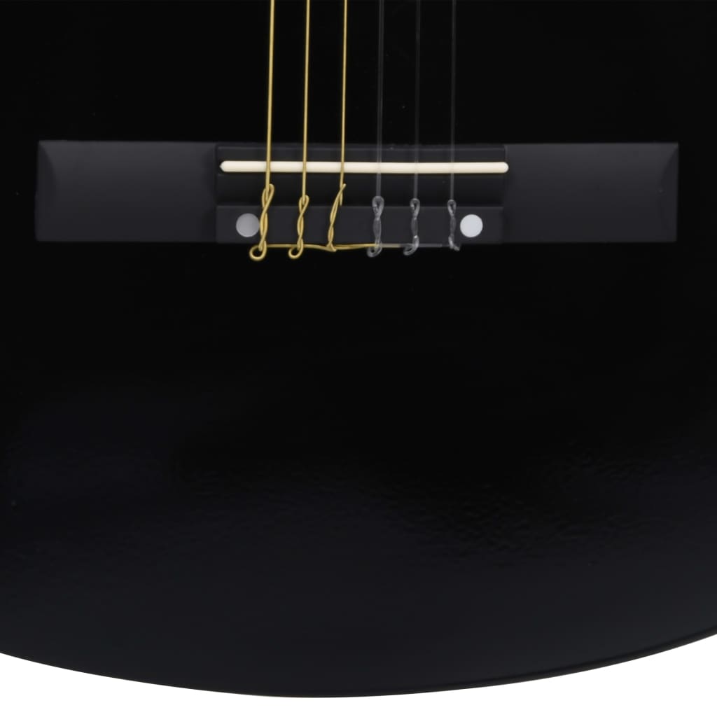 Chitarra Classica Principianti e Bambini Custodia Nera 1/2 34" cod mxl 77776