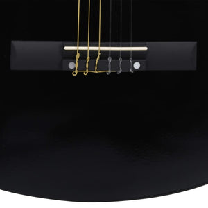 Chitarra Classica Principianti e Bambini Custodia Nera 1/2 34" cod mxl 77776