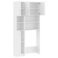 Set Mobili per Lavatrice Bianco in Truciolato 3055636