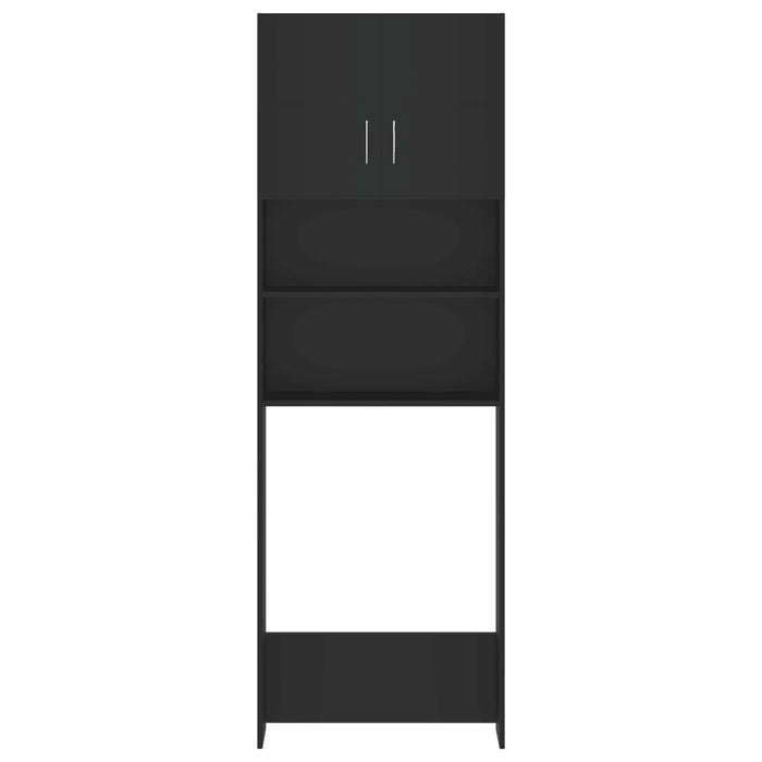 Set Mobili per Lavatrice Nero in Truciolato 3055637