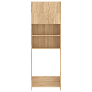 Set Mobili per Lavatrice Rovere Sonoma in Truciolato 3055639