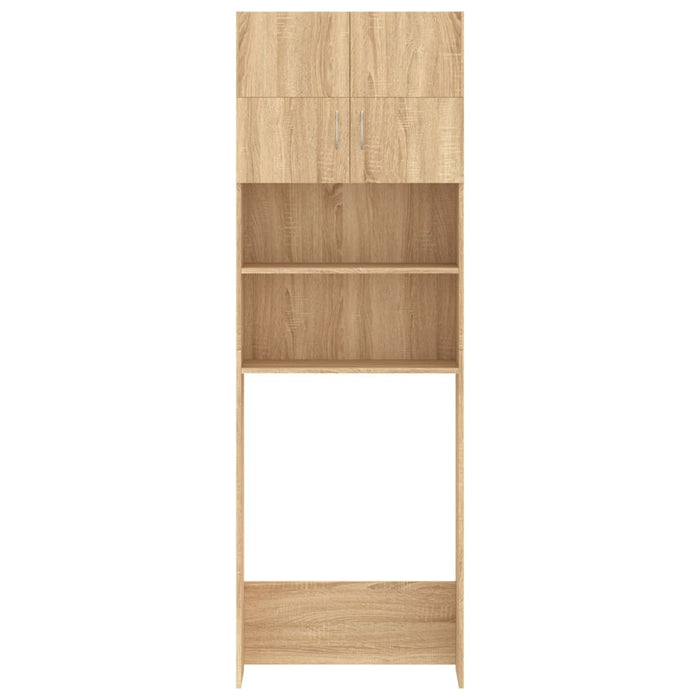 Set Mobili per Lavatrice Rovere Sonoma in Truciolato 3055639