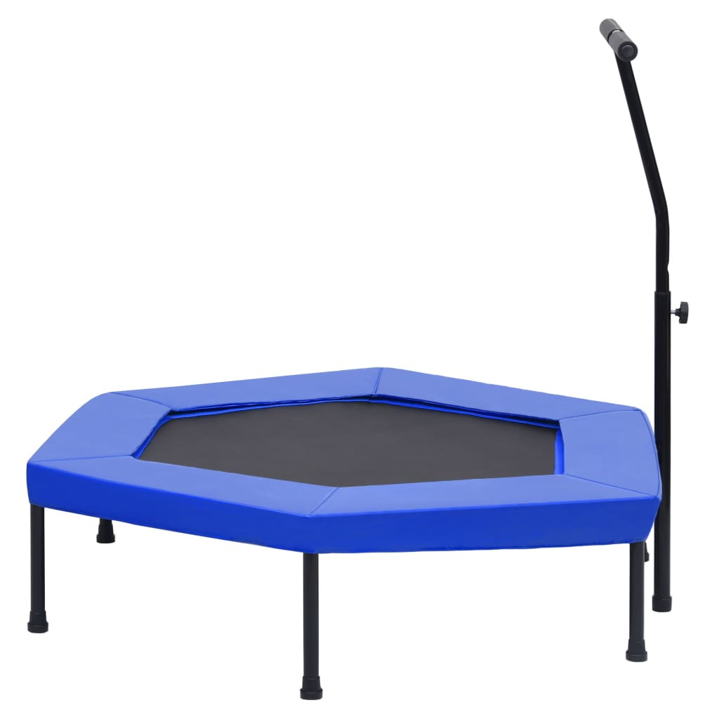 Trampolino con Manico e Tappetino di Sicurezza Esagonale 122 cm cod mxl 71095