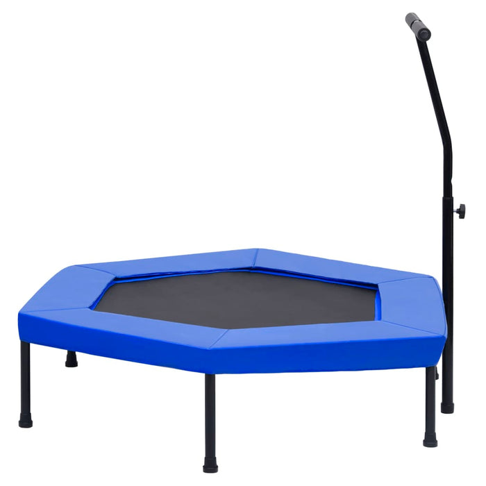 Trampolino con Manico e Tappetino di Sicurezza Esagonale 122 cm cod mxl 71095