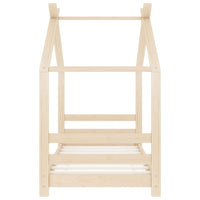 Giroletto per Bambini-Struttura Letto Bambini in Legno Massello di Pino 70x140 cm 320728