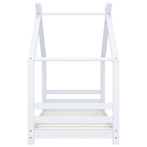 Giroletto per Bambini Bianco in Massello di Pino 80x160 cm