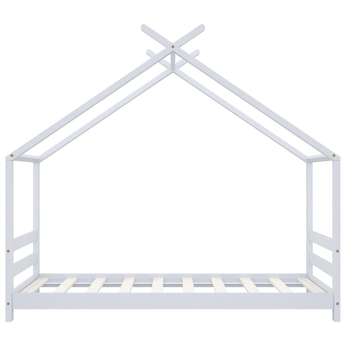 Giroletto per Bambini Bianco in Massello di Pino 80x160 cm 289611