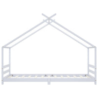 Giroletto per Bambini Bianco in Massello di Pino 90x200 cm 289612