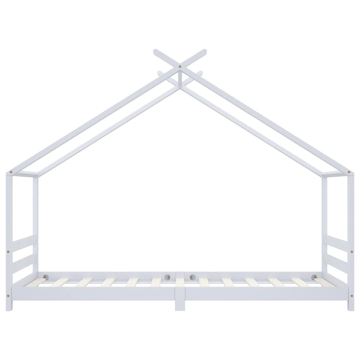 Giroletto per Bambini Bianco in Massello di Pino 90x200 cm 289612