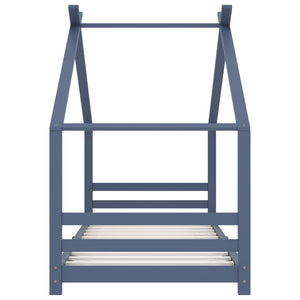 Giroletto per Bambini Grigio in Massello di Pino 90x200 cm cod mxl 60939