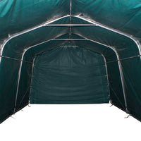 Tendone Bestiame Rimovibile PVC 550 g/mÂ² 3,3x16 m Verde Scuro cod mxl 56679