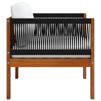 Sedie da Esterno Impilabili 6 pz Grigie in Polyrattan