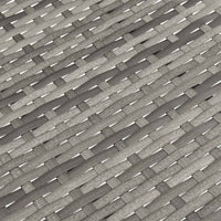 Sedie da Esterno Impilabili 6 pz Grigie in Polyrattan 310088