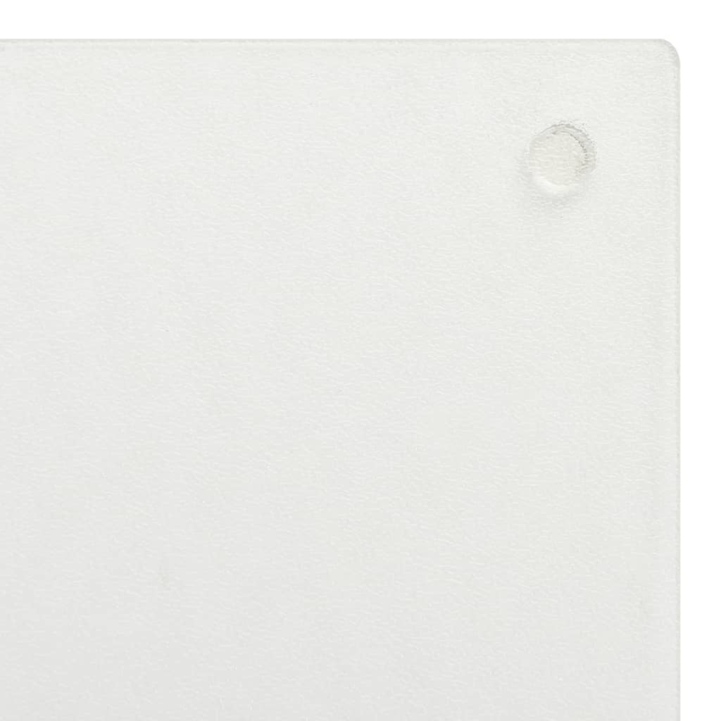 Taglieri 2 pz Motivo Bolle Trasparenti in Vetro Temperato 322289