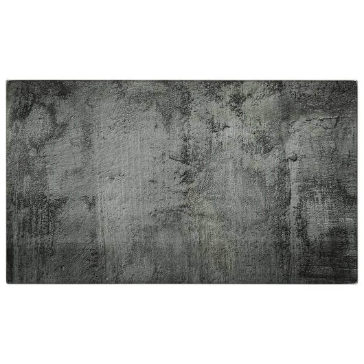 Taglieri 2 pz con Motivo Cemento in Vetro Temperatocod mxl 95489