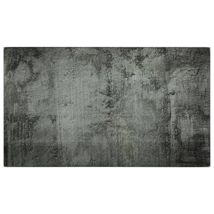 Taglieri 2 pz con Motivo Cemento in Vetro Temperatocod mxl 95489