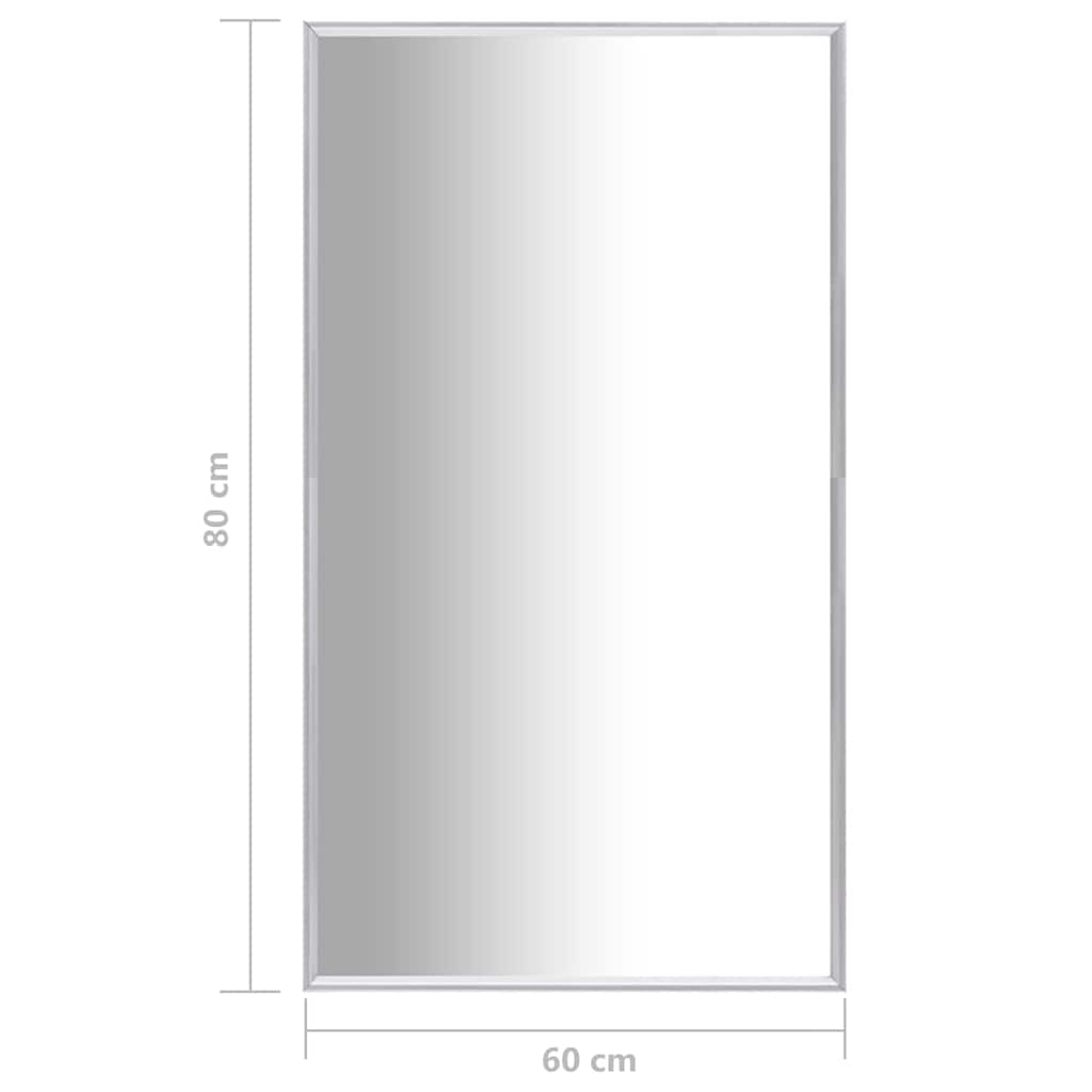 Specchio Argento 80x60 cm 322735