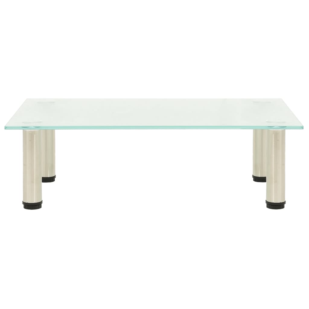 Mobile Porta TV Glassato 60x35x17 cm in Vetro Temperato 322762