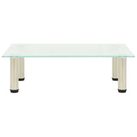 Mobile Porta TV Glassato 60x35x17 cm in Vetro Temperato 322762