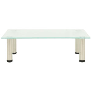 Mobile Porta TV Glassato 60x35x17 cm in Vetro Temperato 322762