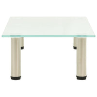 322762 TV Stand Frosted 60x35x17 cm Tempered Glass cod mxl 12957