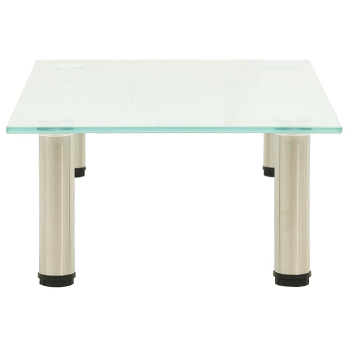 Mobile Porta TV Glassato 60x35x17 cm in Vetro Temperato 322762