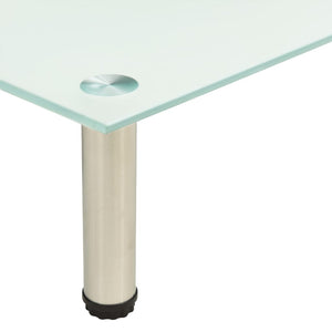 Mobile Porta TV Glassato 60x35x17 cm in Vetro Temperato 322762