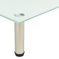 322762 TV Stand Frosted 60x35x17 cm Tempered Glass cod mxl 12957