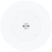 Tavolino da CaffÃ¨ Trasparente 40 cm in Vetro Temperato cod mxl 14989