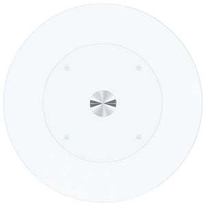 Tavolino da CaffÃ¨ Trasparente 40 cm in Vetro Temperato cod mxl 14989