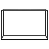 Tavolo Consolle Trasparente 120x35x75 cm in Vetro Temperato 322815