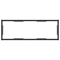 Tavolo Consolle Trasparente 100x35x75 cm in Vetro Temperato