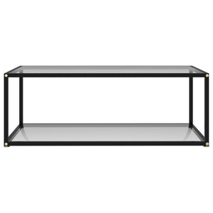 322897 Coffee Table Transparent 100x50x35 cm Tempered Glass cod mxl 8039